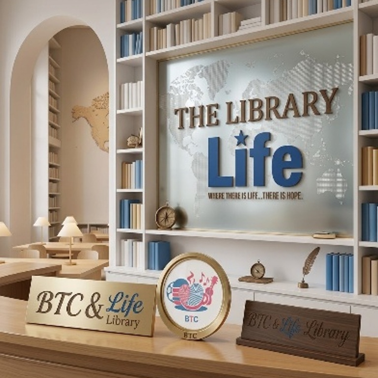 شعار BTC Library | مكتبة BTC